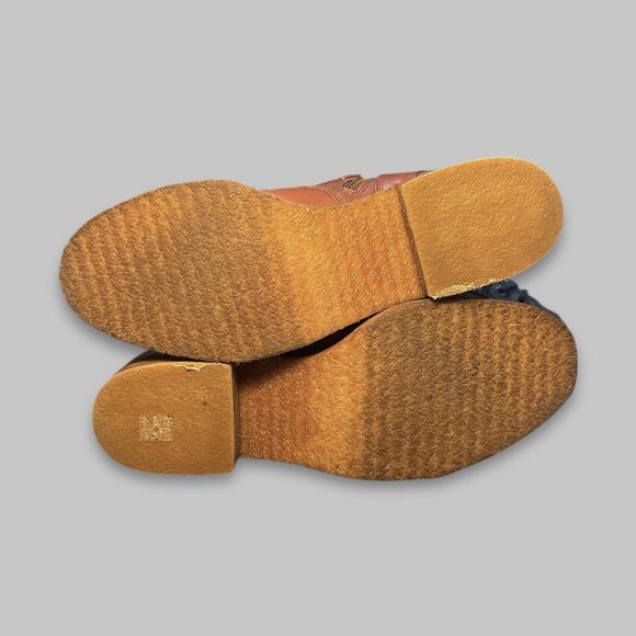 Coach Preston Shearling-Lined Brown Leather Ankle Boots – Women’s Size 8.5B - Picture 6 of 6